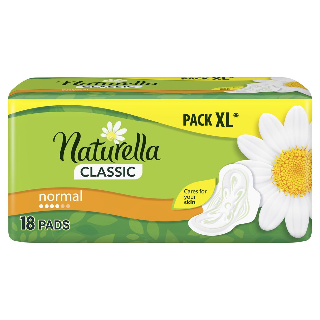 Hügieenisidemed Naturella Normal Plus 18 tk hind ja info | Tampoonid, hügieenisidemed, menstruaalanumad | kaup24.ee