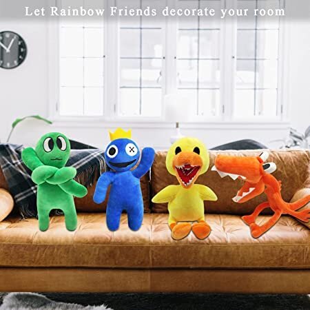 Pehmete plüüsist mänguasjade Rainbow friends, oranž krokodill цена и информация | Pehmed mänguasjad | kaup24.ee