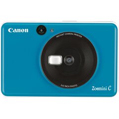 Canon Zoemini C (Inspic C/IVY CLIQ) Instant Camera Printer (Seaside Blue) + Canon Zink Photo Paper (20 sheet) цена и информация | Фотоаппараты мгновенной печати | kaup24.ee