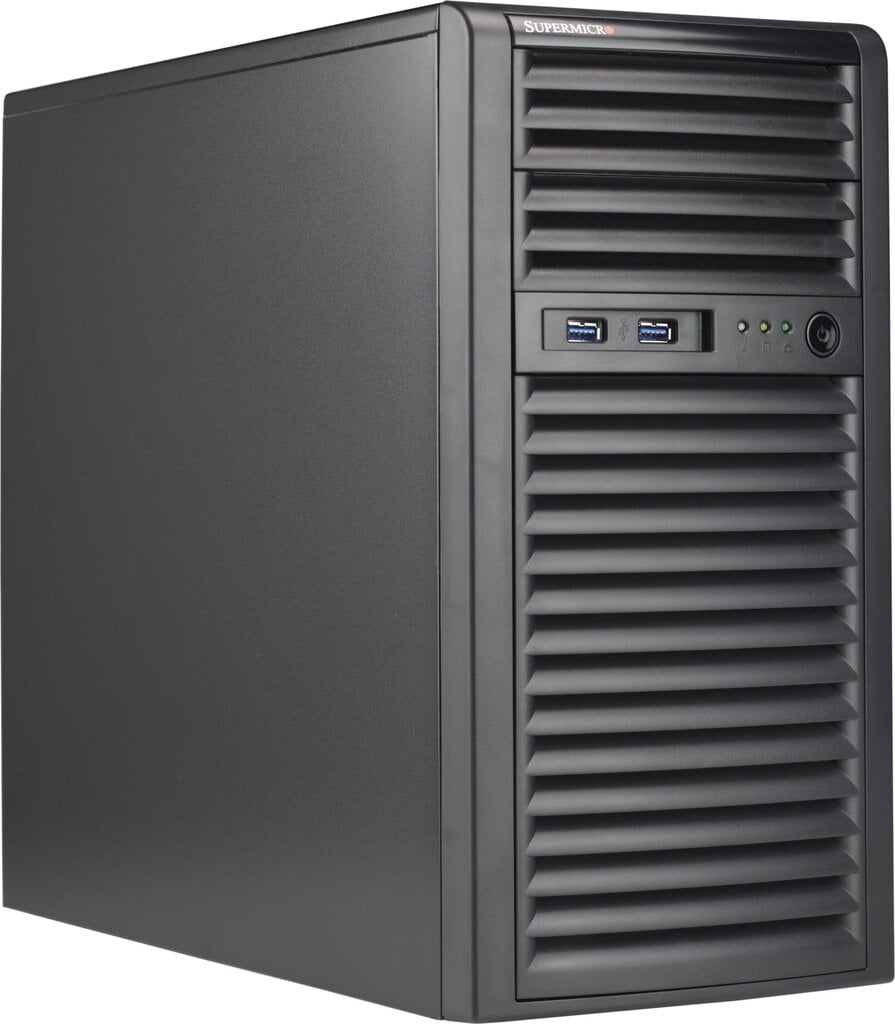 Supermicro CSE-731I-404B, 400W, Mini Tower, Black цена и информация | Arvutikorpused | kaup24.ee