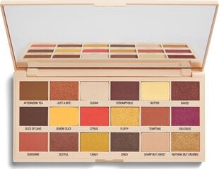 Палетка теней для век Makeup Revolution I Heart Chocolate, 20 г, Lemon Drizzle цена и информация | Тушь, средства для роста ресниц, тени для век, карандаши для глаз | kaup24.ee