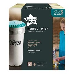 Фильтры Tommee Tippee Perfect Prep Day&Night, 2 шт., 423722 цена и информация | Для приготовления детского питания | kaup24.ee