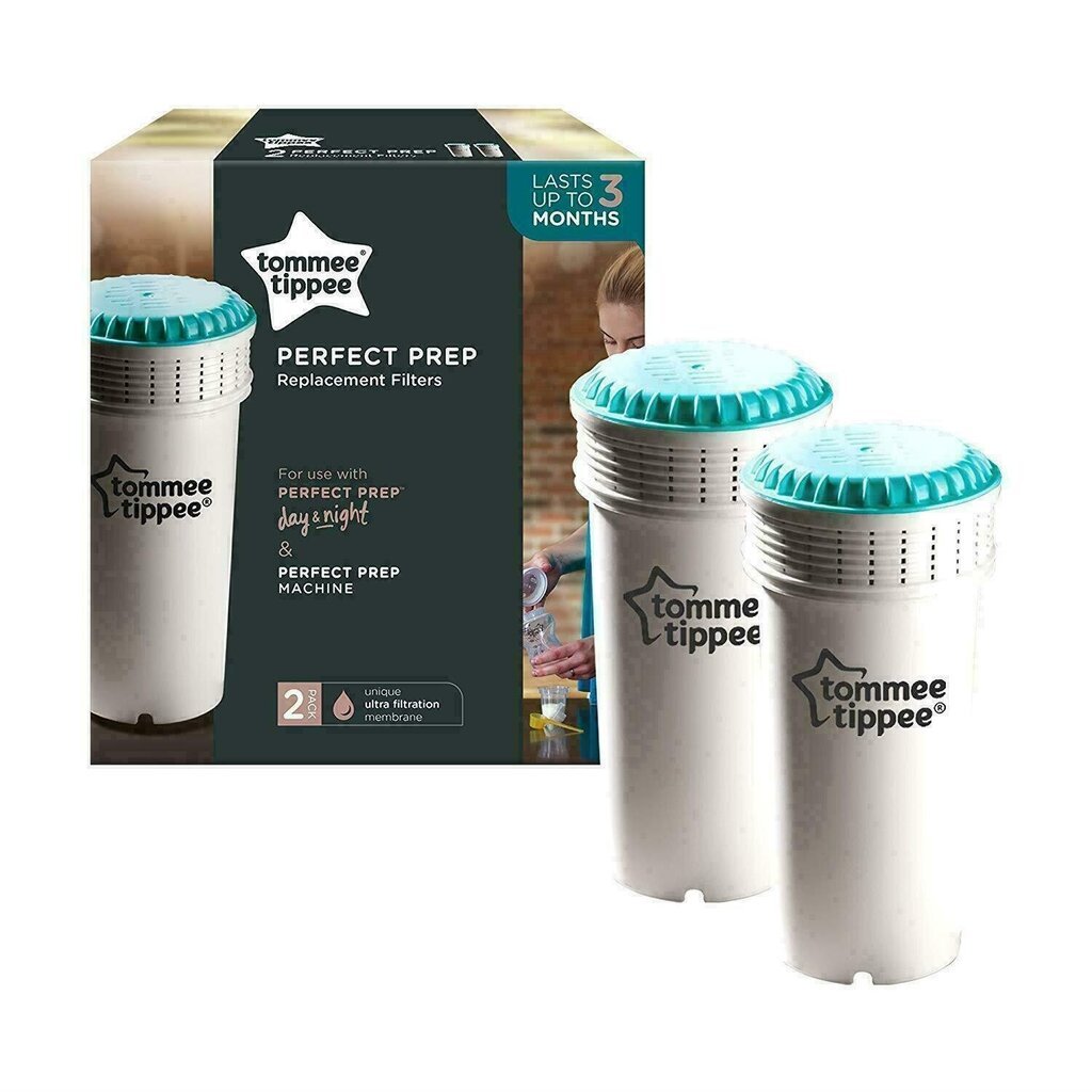 Tommee Tippee filtrid Perfect Prep Day&Night, 2 tk., 423722 цена и информация | Beebitoidu valmistajad | kaup24.ee