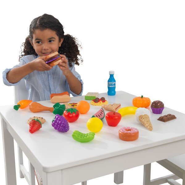Toiduainete komplekt Kidkraft 63509, 30-osaline цена и информация | Tüdrukute mänguasjad | kaup24.ee