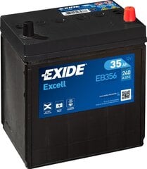 Стартерная батарея Exide Excell 35Ач 240А 187x127x220-+ цена и информация | Аккумуляторы | kaup24.ee