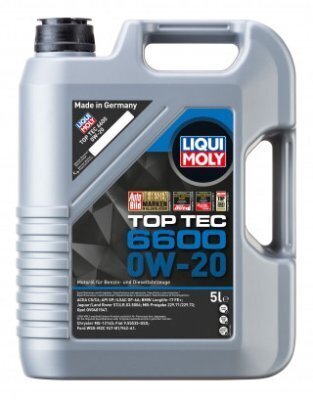 Mootoriõli Liqui Moly Top Tec 6600 0W20 mootoriõli C5/C6 5 liitrit цена и информация | Mootoriõlid | kaup24.ee