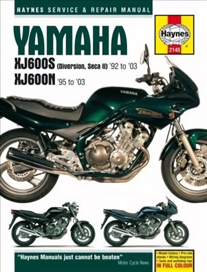 Yamaha XJ600S (Diversion, Seca II) & XJ600N Fours (92-03): 92-03 цена и информация | Reisiraamatud, reisijuhid | kaup24.ee