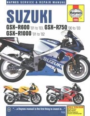 Suzuki GSX-R600, R750 & R1000 цена и информация | Исторические книги | kaup24.ee