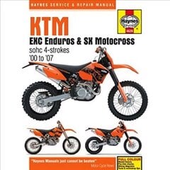 KTM EXC Enduros & SX Motocross sohc 4-strokes (00 - 07) hind ja info | Reisiraamatud, reisijuhid | kaup24.ee