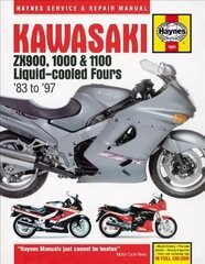 Kawasaki ZX900, 1000 & 1100 Liquid-Cooled Fours цена и информация | Путеводители, путешествия | kaup24.ee