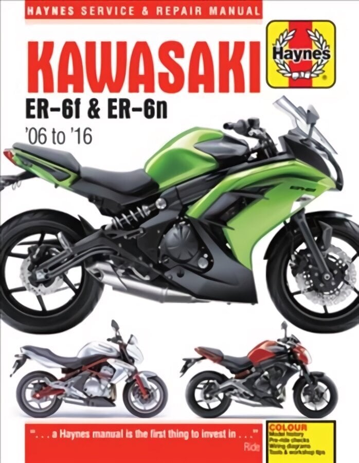 Kawasaki ER-6f & ER-6n (06 - 16) 2nd Revised edition цена и информация | Reisiraamatud, reisijuhid | kaup24.ee