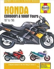 Honda CBR600F1 (87 -96) цена и информация | Путеводители, путешествия | kaup24.ee
