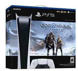 Игровая приставка Sony Playstation 5 Digital Edition + God of War: Ragnarök цена и информация | Игровые приставки | kaup24.ee