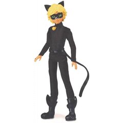 Кукла Miraculous - Superhero Secret - Transform Adrien to Cat Noir! цена и информация | Развивающий мелкую моторику - кинетический песок KeyCraft NV215 (80 г) детям от 3+ лет, бежевый | kaup24.ee