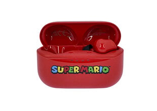 OTL Super Mario TWS Headphones Red цена и информация | Наушники | kaup24.ee