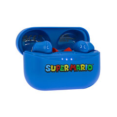 OTL Super Mario TWS Headphones Blue цена и информация | Наушники | kaup24.ee