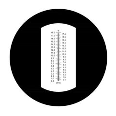 Refraktomeeter õlule, 0-18° Plato цена и информация | Механические инструменты | kaup24.ee