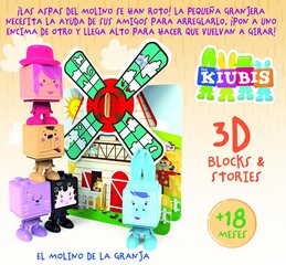 Креативная игра для малышей Educa 3D The Kubis The Farm Mill цена и информация | Развивающие игрушки | kaup24.ee