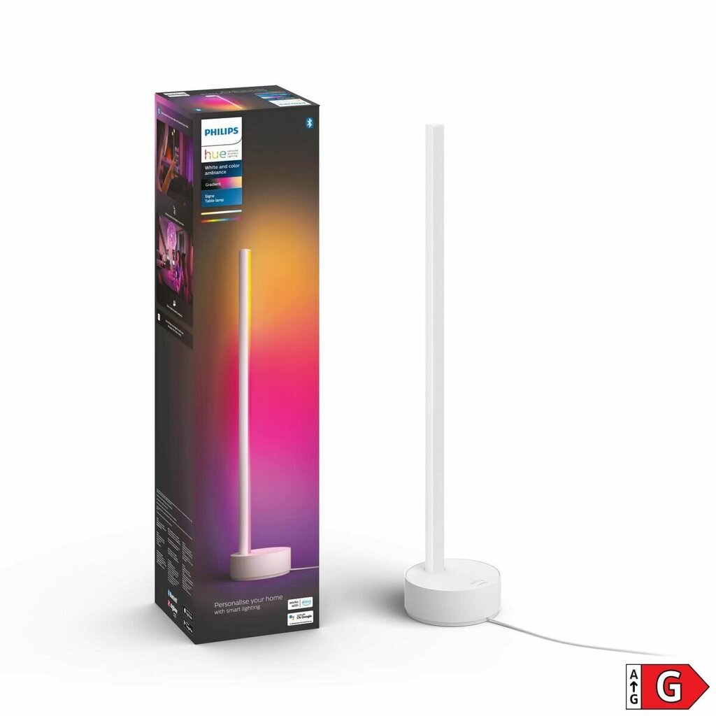 Sujuva toonivahetusega laualamp Philips Hue Gradient Signe, valge EU/UK цена и информация | Laualambid | kaup24.ee