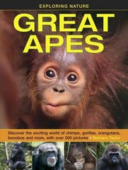 Exploring Nature: Great Apes: Discover the Exciting World of Chimps, Gorillas, Orangutans, Bonobos and More, with Over 200 Pictures hind ja info | Noortekirjandus | kaup24.ee