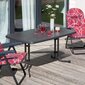 Aialaud Patio Dine & Relax 150 x 90 cm, hall hind ja info | Aialauad | kaup24.ee