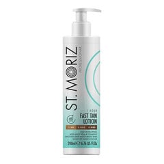 Isepruunistav losjoon St. Moriz Fast Tan Lotion, 200 ml hind ja info | Isepruunistavad kreemid | kaup24.ee