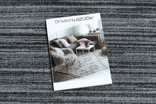 Rugsx ковровая дорожка Streifen, антрацит, 67 см цена и информация | Ковры | kaup24.ee