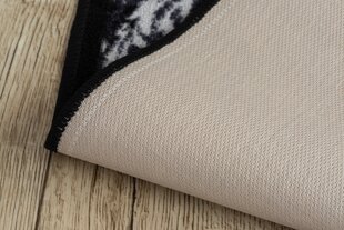 Rugsx ковровая дорожка Romance, серая, 67 см цена и информация | Ковры | kaup24.ee