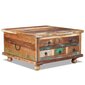 vidaXL kohvilaud taastatud puidust 70 x 70 x 38 cm hind ja info | Diivanilauad | kaup24.ee
