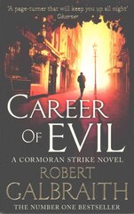 Career of Evil: Cormoran Strike Book 3 цена и информация | Фантастика, фэнтези | kaup24.ee