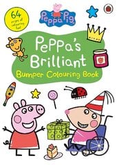 Peppa Pig: Peppa's Brilliant Bumper Colouring Book hind ja info | Väikelaste raamatud | kaup24.ee
