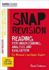 National 5/Higher English Revision: Reading for Understanding, Analysis and Evaluation: Revision Guide for the Sqa English Exams edition цена и информация | Книги для подростков и молодежи | kaup24.ee