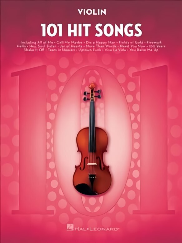 101 Hit Songs: For Violin hind ja info | Kunstiraamatud | kaup24.ee