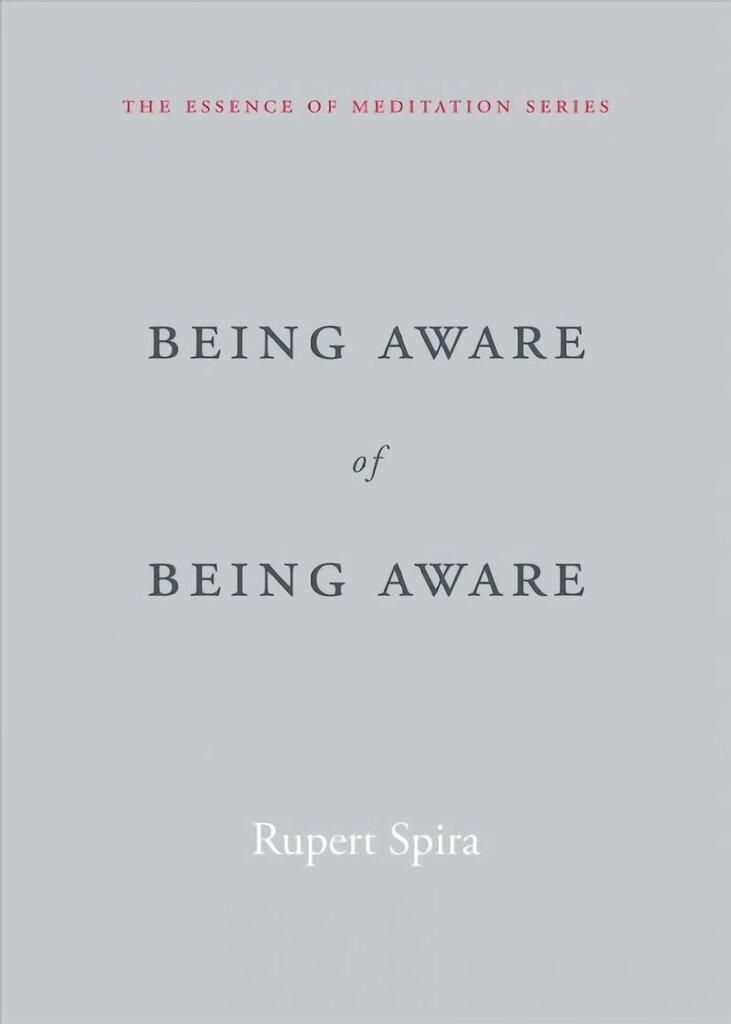Being Aware of Being Aware: The Essence of Meditation, Volume 1, Volume 1 hind ja info | Usukirjandus, religioossed raamatud | kaup24.ee