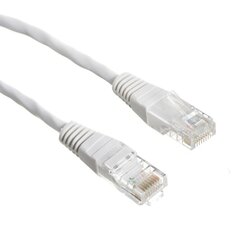 BLOW PRZYŁĄCZE PATCHCORD PROSTY UTP 15M BIAŁY hind ja info | Kaablid ja juhtmed | kaup24.ee