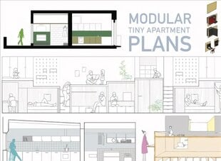 Modular Tiny Apartment Plans hind ja info | Arhitektuuriraamatud | kaup24.ee