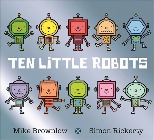 Ten Little Robots hind ja info | Väikelaste raamatud | kaup24.ee