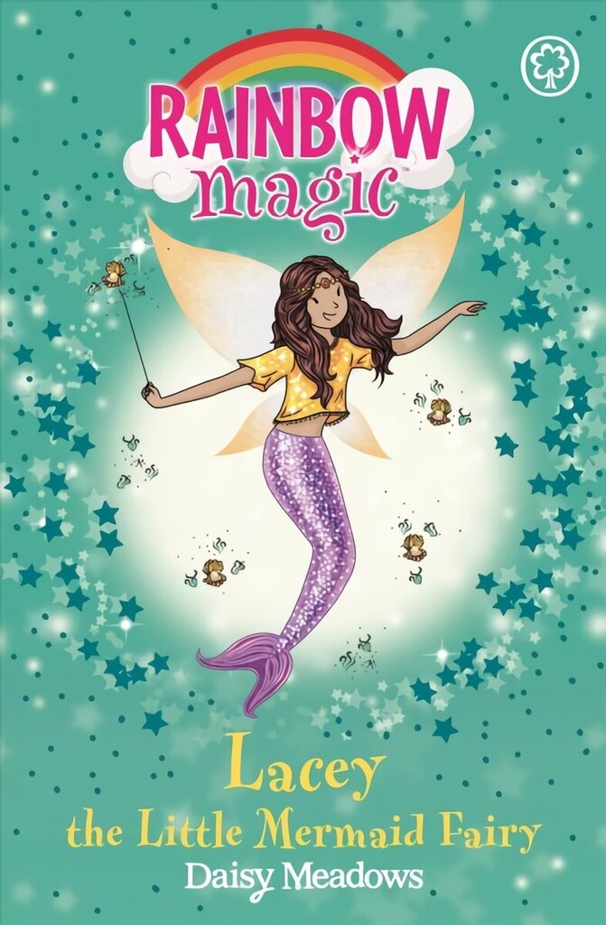 Rainbow Magic: Lacey the Little Mermaid Fairy: The Fairytale Fairies Book 4, Book 4 цена и информация | Noortekirjandus | kaup24.ee