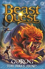 Beast Quest: Gorog the Fiery Fiend: Series 27 Book 1 hind ja info | Noortekirjandus | kaup24.ee