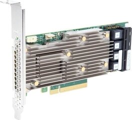 Broadcom LSI MegaRAID SAS 9460-16i, 4GB cache, 12Gb/s, NVMe 4-port/ SAS/SATA 16-port, RAID 0/1/5//6/10/50/60, PCI-E 3.1 x8 цена и информация | Регуляторы | kaup24.ee