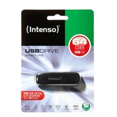 Флэш-накопитель USB INTENSO 3533490 USB 3.0, 64 Гб цена и информация | USB накопители | kaup24.ee