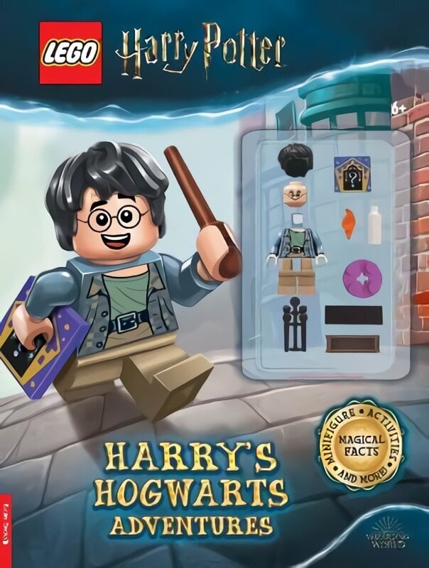 LEGO (R) Harry Potter (TM): Harry's Hogwarts Adventures (with LEGO (R) Harry Potter (TM) minifigure) hind ja info | Väikelaste raamatud | kaup24.ee
