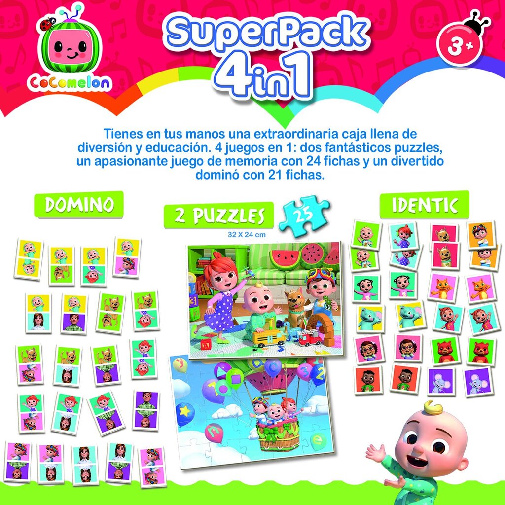 Mäng Superpack 4 in 1 hind ja info | Arendavad mänguasjad | kaup24.ee