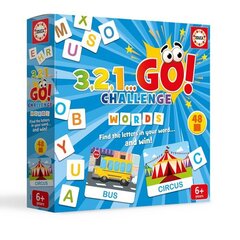 Mäng Educa 3,2,1...GO! Challenge Words цена и информация | Развивающие игрушки | kaup24.ee