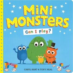 Mini Monsters: Can I Play? hind ja info | Väikelaste raamatud | kaup24.ee