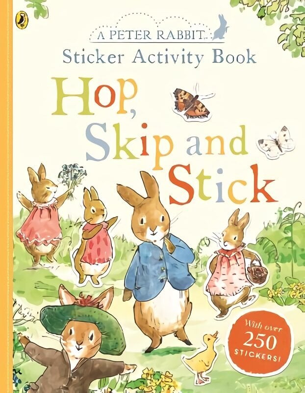 Peter Rabbit Hop, Skip, Stick Sticker Activity hind ja info | Väikelaste raamatud | kaup24.ee