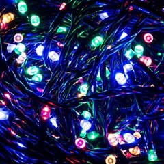 100 LED valguskett, erinevad värvid hind ja info | Jõulutuled | kaup24.ee