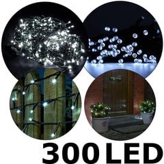 300 LED valguskett C517, külmvalge värv (Flash), 22 m цена и информация | Гирлянды | kaup24.ee