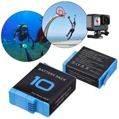 Аккумулятор для экшн-камеры GoPro Hero 10, 1800 мАч. цена и информация | Аккумуляторы | kaup24.ee