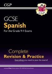 GCSE Spanish Complete Revision & Practice (with CD & Online Edition) - Grade 9-1 Course hind ja info | Noortekirjandus | kaup24.ee